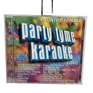 Party Tyme Karaoke Country Female CDG CD+G Lyrics On Screen Shania Faith